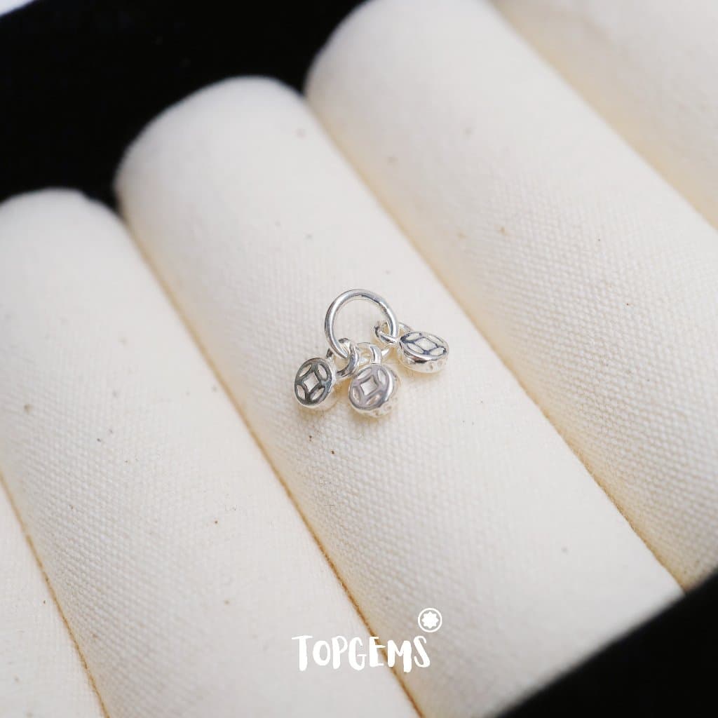 Tổng Hợp Charm Bạc 925 TOPGEMS, Phụ Kiện Charm Vòng Tay Bạc 925 Cao Cấp