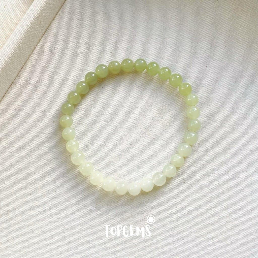 [HOẢ TỐC - TẶNG HỘP] Vòng Tay Chuỗi Ngọc Hoà Điền Tự Nhiên Thanh Hải Thanh Thuỷ 8mm Ngọc Đẹp TOPGEMS VA336 - Ảnh bìa