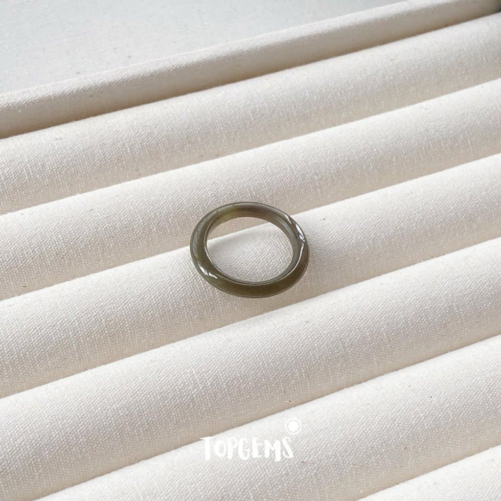 [TẶNG KÈM HỘP] Tổng Hợp Nhẫn Ngọc Hòa Điền Tự Nhiên Phong Thủy May Mắn - Chọn Mẫu Theo Mệnh & Sở Thích Y820 - Ảnh bìa