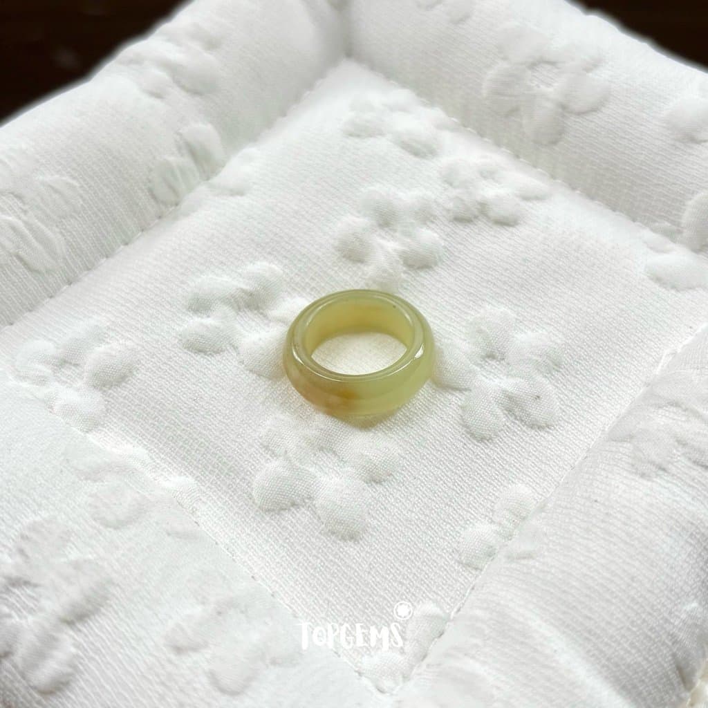 [TẶNG KÈM HỘP] Tổng Hợp Nhẫn Ngọc Hòa Điền Tự Nhiên Phong Thủy May Mắn - Chọn Mẫu Theo Mệnh & Sở Thích Y682 - Ảnh bìa