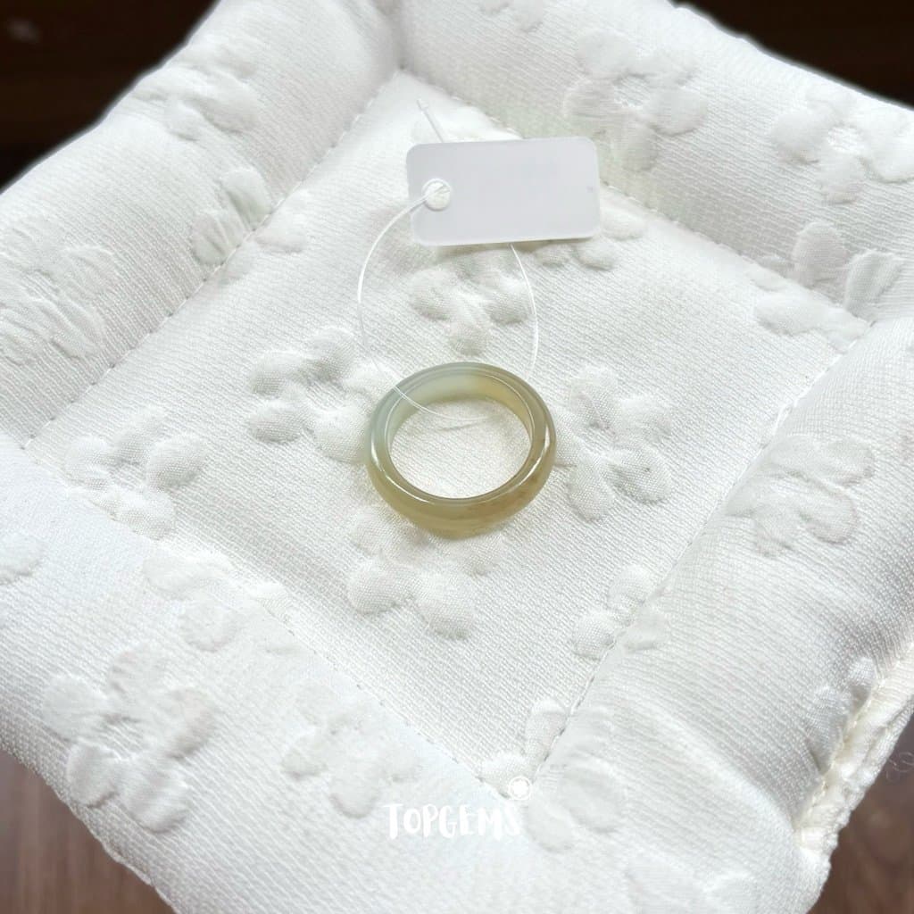 [TẶNG KÈM HỘP] Tổng Hợp Nhẫn Ngọc Hòa Điền Tự Nhiên Phong Thủy May Mắn - Chọn Mẫu Theo Mệnh & Sở Thích Y666 - Ảnh bìa