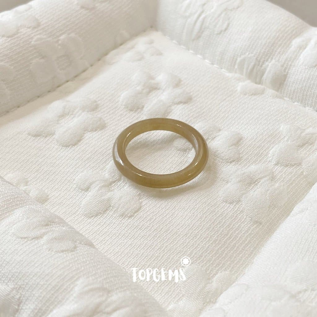 [TẶNG KÈM HỘP] Tổng Hợp Nhẫn Ngọc Hòa Điền Tự Nhiên Phong Thủy May Mắn - Chọn Mẫu Theo Mệnh & Sở Thích Y855 - Ảnh bìa