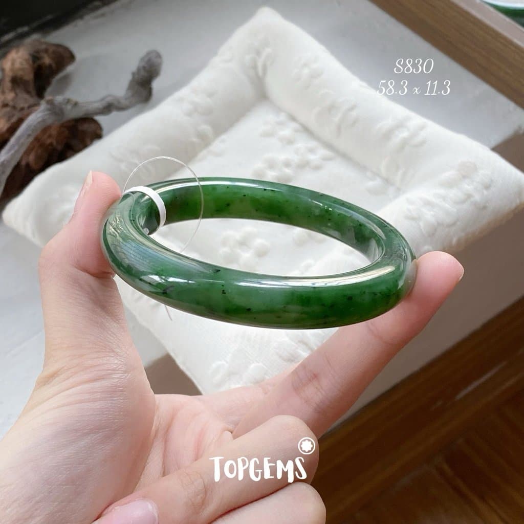 [TỔNG HỢP VÒNG BẢN] Ngọc Hoà Điền Tự Nhiên Kèm Kiểm Định TOPGEMS - Có Ship Hoả Tốc - Tặng Kèm Hộp S830 - Ảnh bìa