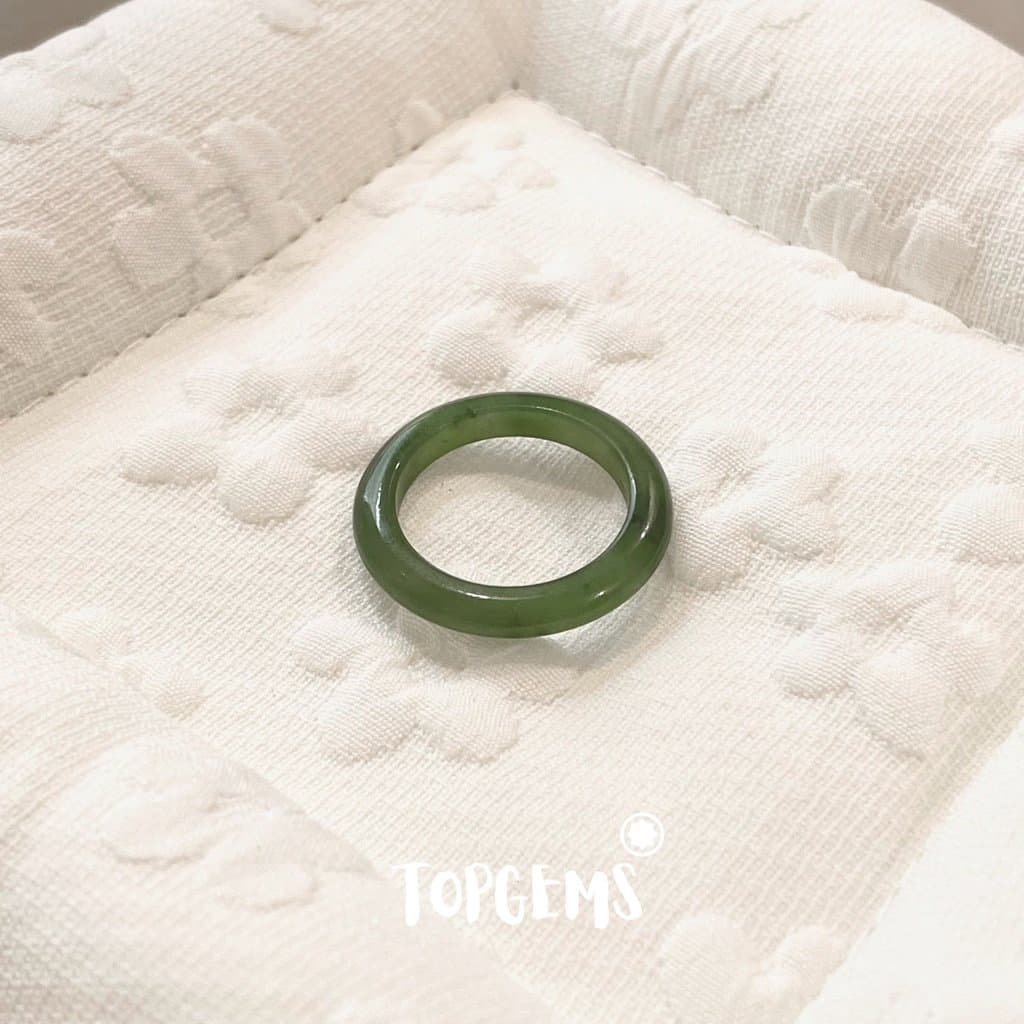 [TẶNG KÈM HỘP] Tổng Hợp Nhẫn Ngọc Hòa Điền Tự Nhiên Phong Thủy May Mắn - Chọn Mẫu Theo Mệnh & Sở Thích Y862 - Ảnh bìa