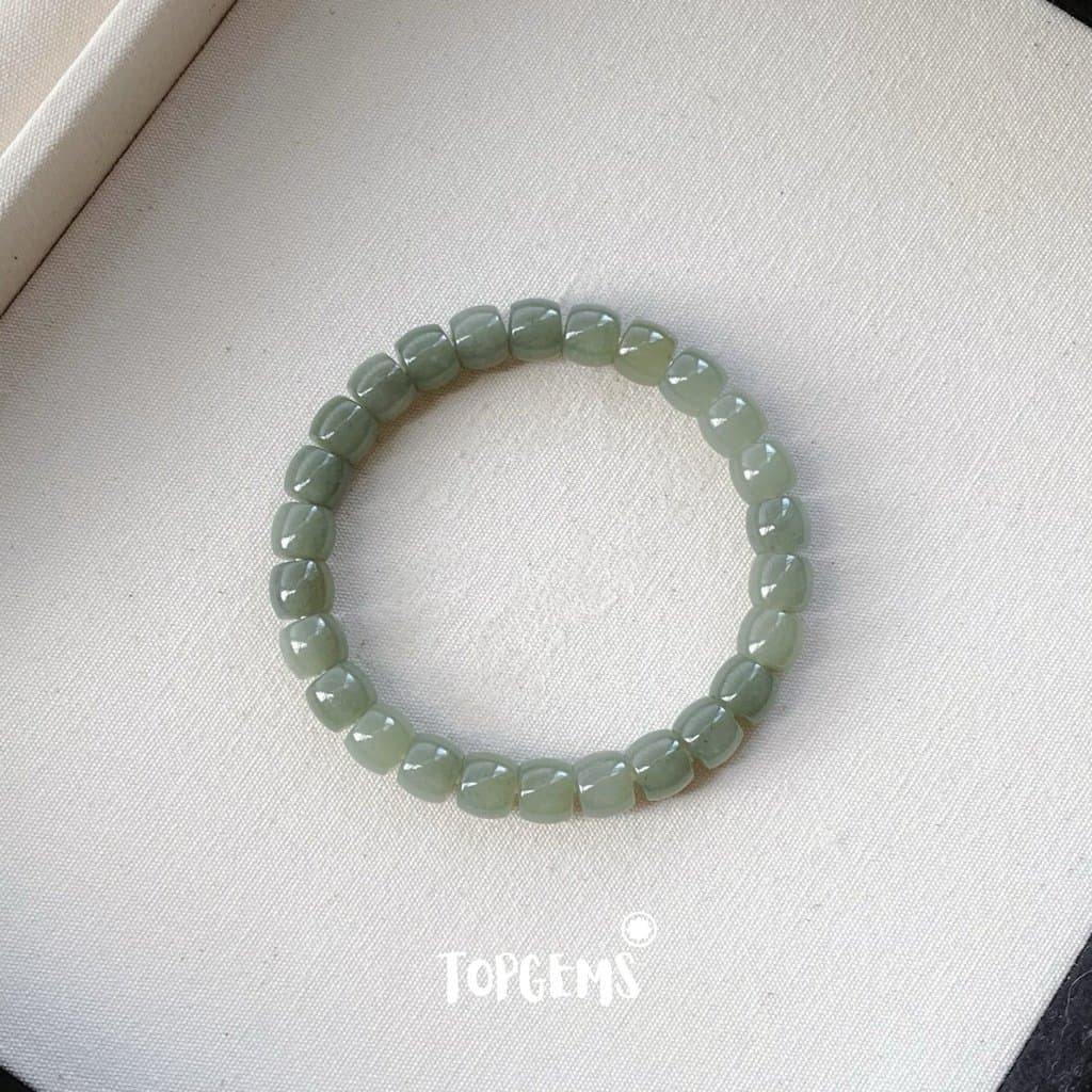 [HOẢ TỐC - TẶNG HỘP] Vòng Tay Chuỗi Ngọc Hoà Điền Tự Nhiên Vòng Nhập Môn Size 6mm đến 12mm TOPGEMS VA252 - Ảnh bìa