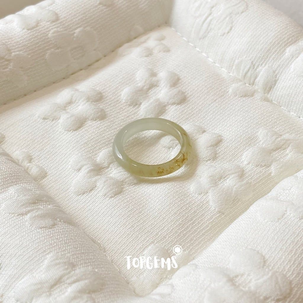 [TẶNG KÈM HỘP] Tổng Hợp Nhẫn Ngọc Hòa Điền Tự Nhiên Phong Thủy May Mắn - Chọn Mẫu Theo Mệnh & Sở Thích Y852 - Ảnh bìa