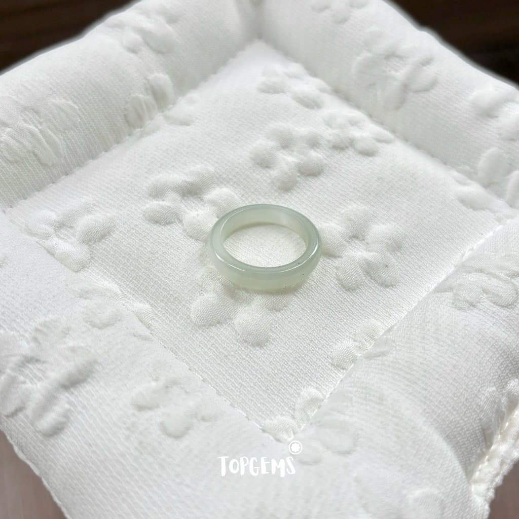 [TẶNG KÈM HỘP] Tổng Hợp Nhẫn Ngọc Hòa Điền Tự Nhiên Phong Thủy May Mắn - Chọn Mẫu Theo Mệnh & Sở Thích Y655 - Ảnh bìa