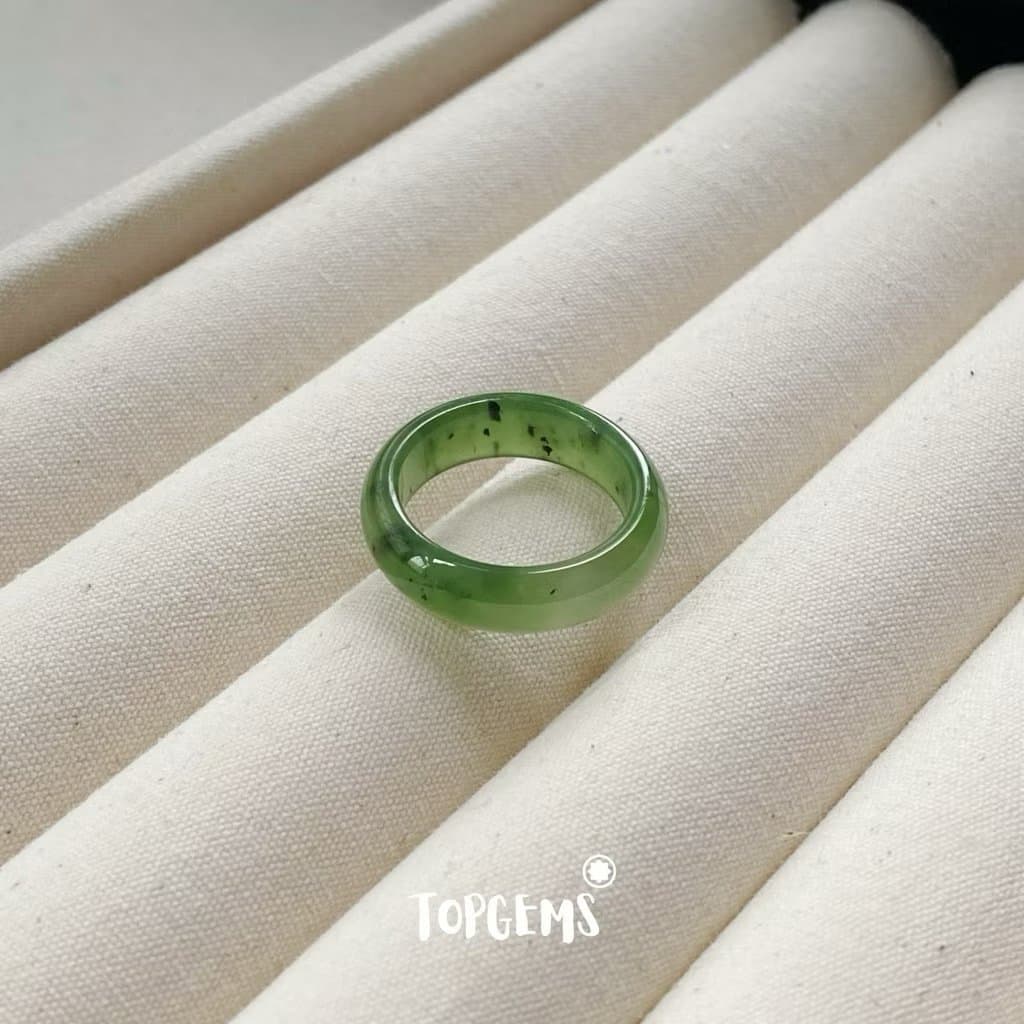 Tổng Hợp Nhẫn Ngọc Hoà Điền Tự Nhiên Nam Nữ Chủng Cao Hàng Đẹp TOPGEMS - CÓ KIỂM ĐỊNH - CÓ HOẢ TỐC - TẶNG HỘP YA006 - Ảnh bìa