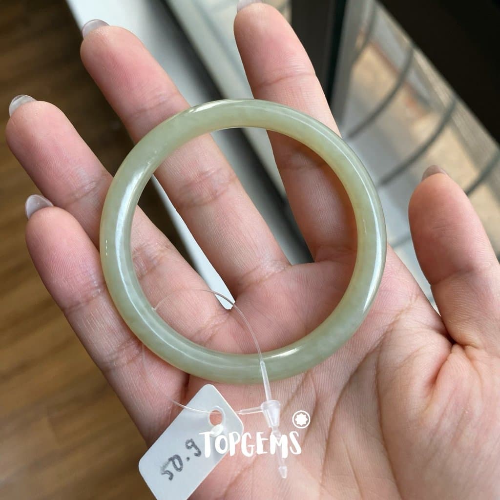 Tổng Hợp Vòng Bản Ngọc Hoà Điền Tự Nhiên TOPGEMS Vòng Nhập Môn Phúc Lợi Vòng Bản Hẹ Vòng Bản Đũa Ngọc Hoà Điền Tự Nhiên S615 - Ảnh bìa
