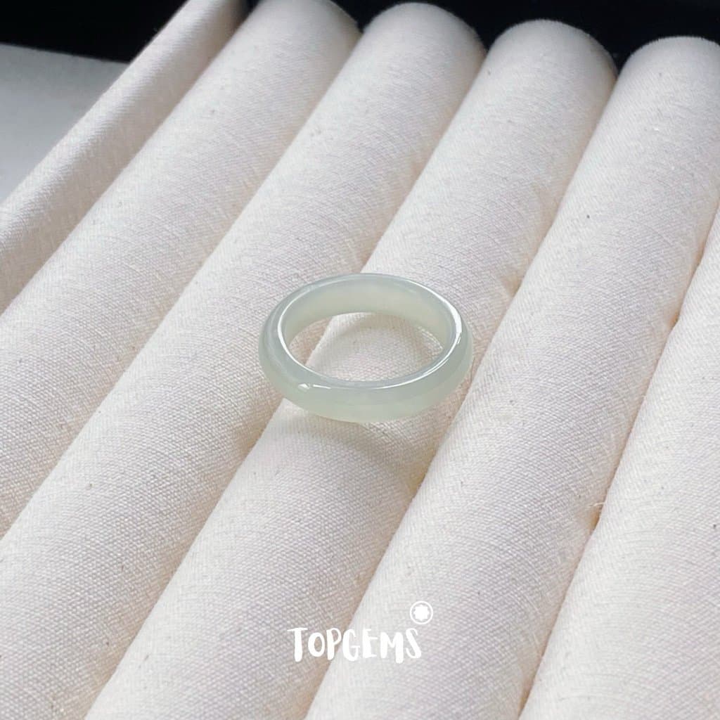 Tổng Hợp Nhẫn Ngọc Hoà Điền Tự Nhiên Nam Nữ Chủng Cao Hàng Đẹp TOPGEMS - CÓ KIỂM ĐỊNH - CÓ HOẢ TỐC - TẶNG HỘP YA033 - Ảnh bìa