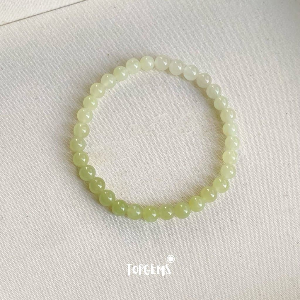 Chuỗi Vòng Tay Ngọc Hoà Điền Tự Nhiên Thanh Hải Thanh Thuỷ 8 Li Nước Ngọc Trong Mướt TOPGEMS - SHIP HOẢ TỐC CÓ TẶNG HỘP VA228 - Ảnh bìa