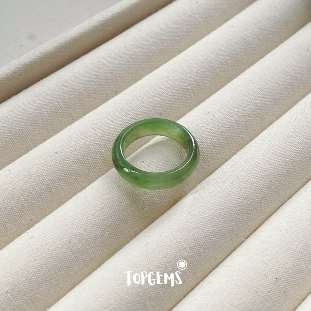 Tổng Hợp Nhẫn Ngọc Hoà Điền Tự Nhiên Nam Nữ Chủng Cao Hàng Đẹp TOPGEMS - CÓ KIỂM ĐỊNH - CÓ HOẢ TỐC - TẶNG HỘP YA015 - Ảnh bìa