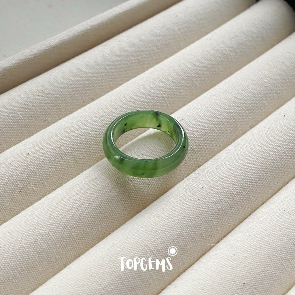 Tổng Hợp Nhẫn Ngọc Hoà Điền Tự Nhiên Nam Nữ Chủng Cao Hàng Đẹp TOPGEMS - CÓ KIỂM ĐỊNH - CÓ HOẢ TỐC - TẶNG HỘP YA001 - Ảnh bìa