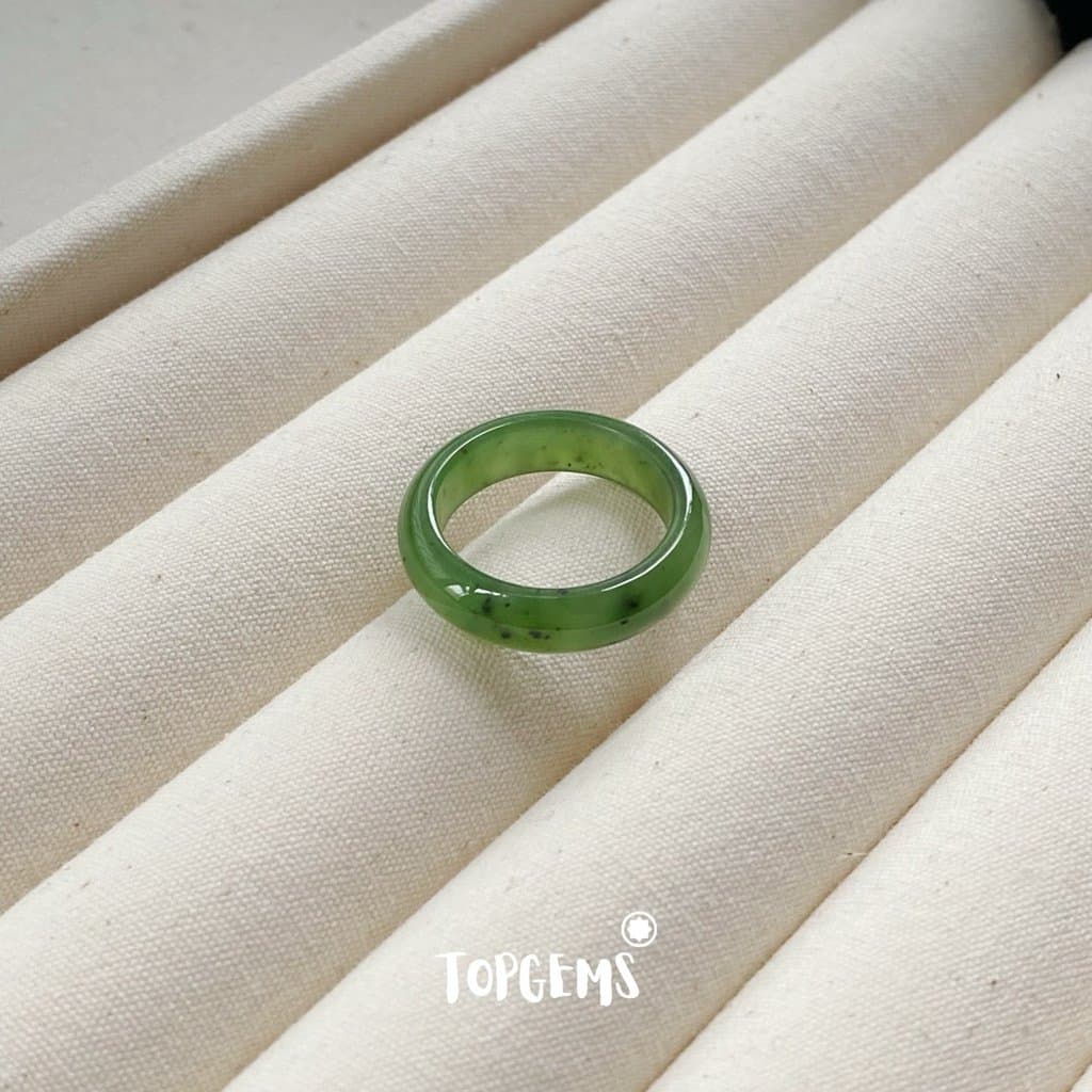 Tổng Hợp Nhẫn Ngọc Hoà Điền Tự Nhiên Nam Nữ Chủng Cao Hàng Đẹp TOPGEMS - CÓ KIỂM ĐỊNH - CÓ HOẢ TỐC - TẶNG HỘP YA009 - Ảnh bìa