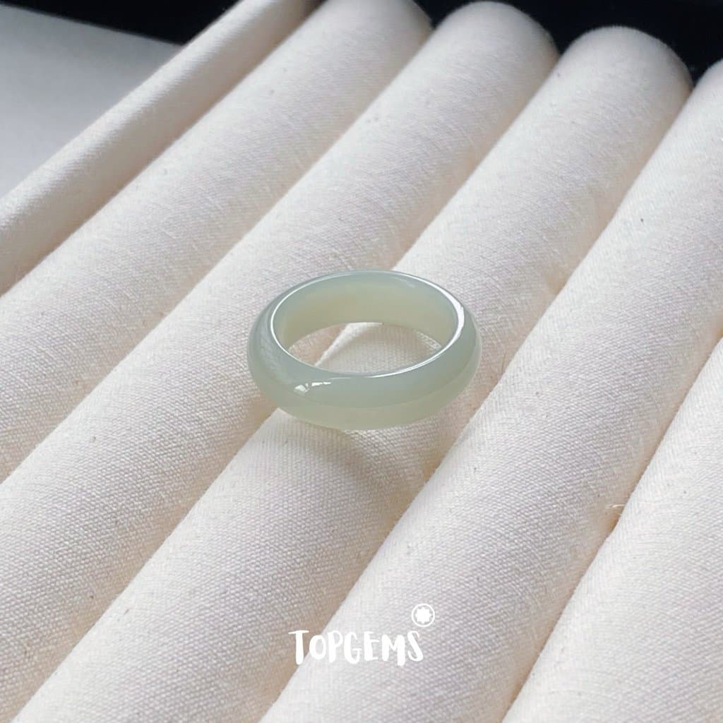 Tổng Hợp Nhẫn Ngọc Hoà Điền Tự Nhiên Nam Nữ Chủng Cao Hàng Đẹp TOPGEMS - CÓ KIỂM ĐỊNH - CÓ HOẢ TỐC - TẶNG HỘP YA031 - Ảnh bìa