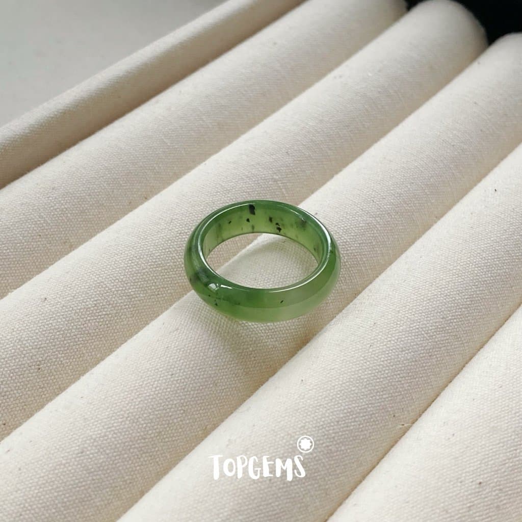 Tổng Hợp Nhẫn Ngọc Hoà Điền Tự Nhiên Nam Nữ Chủng Cao Hàng Đẹp TOPGEMS - CÓ KIỂM ĐỊNH - CÓ HOẢ TỐC - TẶNG HỘP YA006 - Ảnh bìa