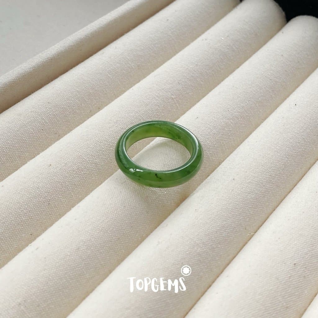 Tổng Hợp Nhẫn Ngọc Hoà Điền Tự Nhiên Nam Nữ Chủng Cao Hàng Đẹp TOPGEMS - CÓ KIỂM ĐỊNH - CÓ HOẢ TỐC - TẶNG HỘP YA005 - Ảnh bìa