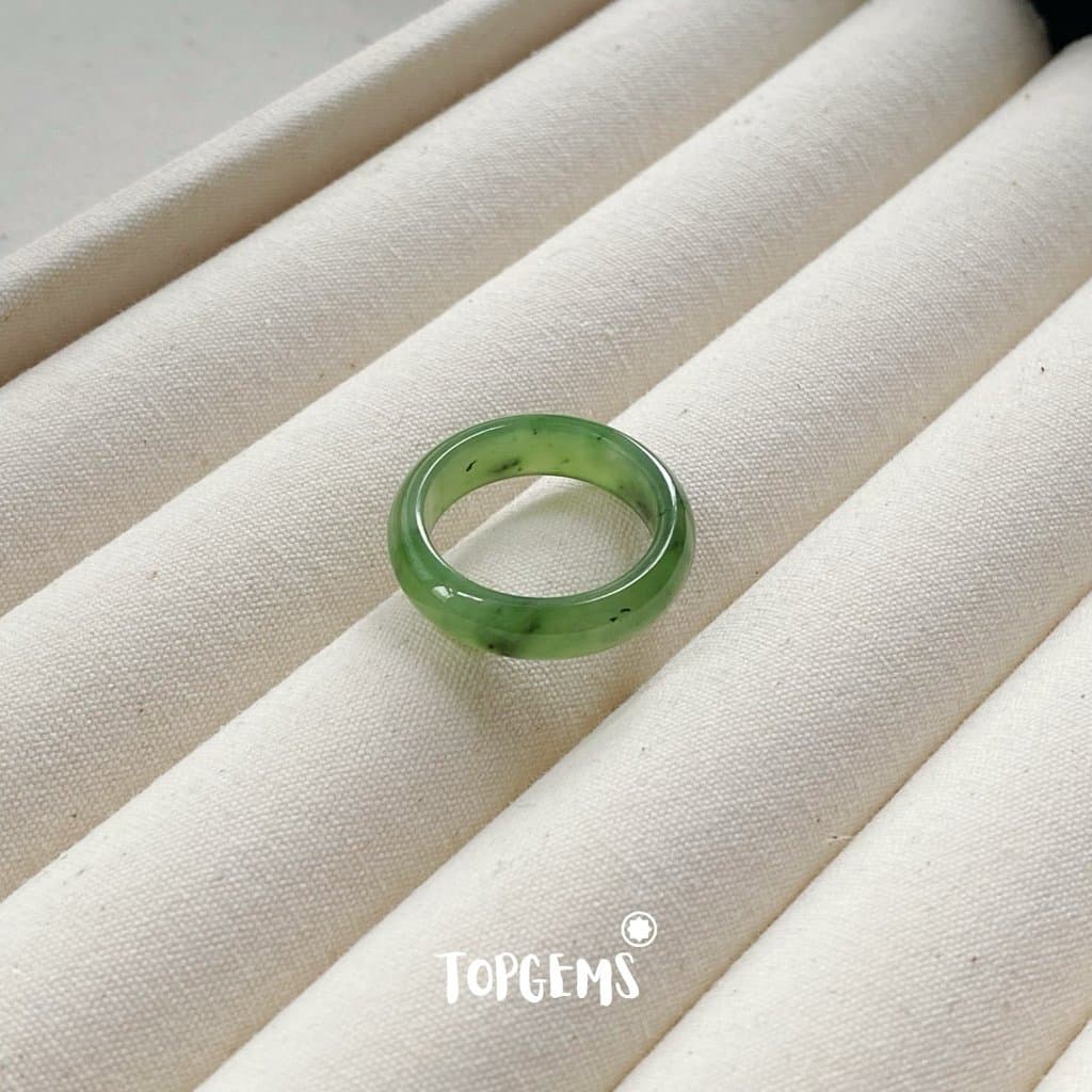 Tổng Hợp Nhẫn Ngọc Hoà Điền Tự Nhiên Nam Nữ Chủng Cao Hàng Đẹp TOPGEMS - CÓ KIỂM ĐỊNH - CÓ HOẢ TỐC - TẶNG HỘP YA010 - Ảnh bìa