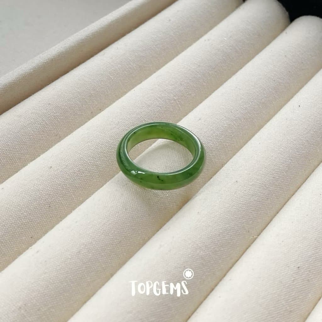 Tổng Hợp Nhẫn Ngọc Hoà Điền Tự Nhiên Nam Nữ Chủng Cao Hàng Đẹp TOPGEMS - CÓ KIỂM ĐỊNH - CÓ HOẢ TỐC - TẶNG HỘP YA005 - Ảnh bìa