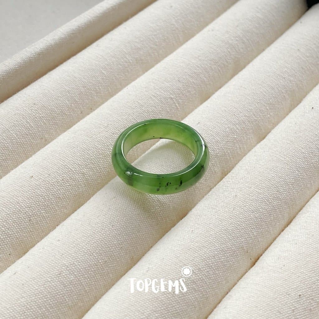 Tổng Hợp Nhẫn Ngọc Hoà Điền Tự Nhiên Nam Nữ Chủng Cao Hàng Đẹp TOPGEMS - CÓ KIỂM ĐỊNH - CÓ HOẢ TỐC - TẶNG HỘP YA055 - Ảnh bìa