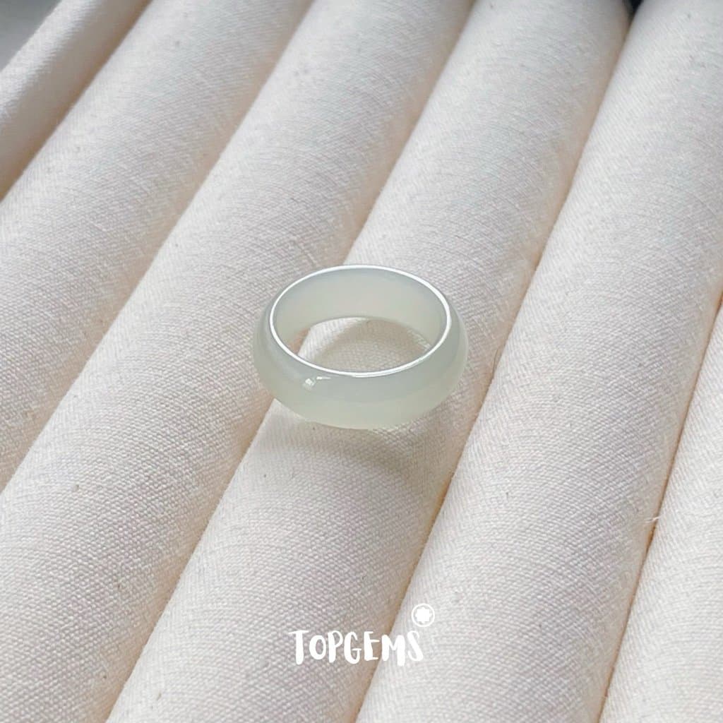 Tổng Hợp Nhẫn Ngọc Hoà Điền Tự Nhiên Nam Nữ Chủng Cao Hàng Đẹp TOPGEMS - CÓ KIỂM ĐỊNH - CÓ HOẢ TỐC - TẶNG HỘP YA050 - Ảnh bìa